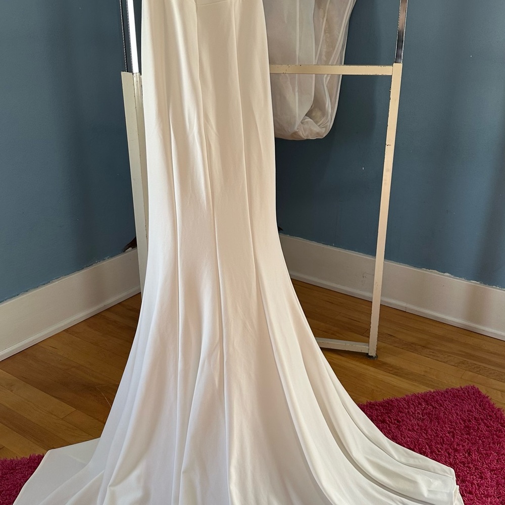 Elegant White Gown